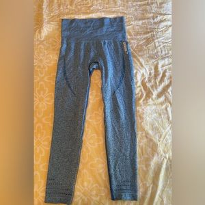 GymShark Powder Blue Workout Leggings with Contour